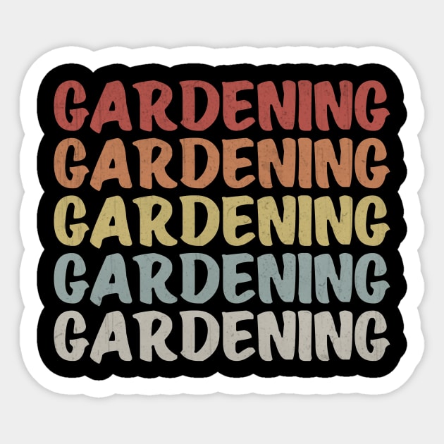 Gardening Galore Simple Gardening Gift Sticker by TheLostLatticework